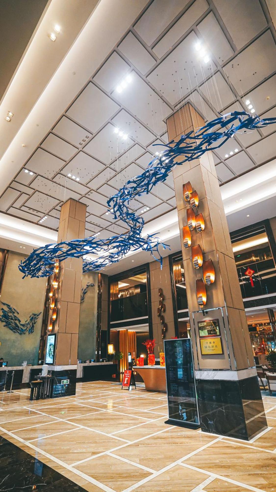 Doubletree By Hilton Ningbo Beilun Hotell Exteriör bild