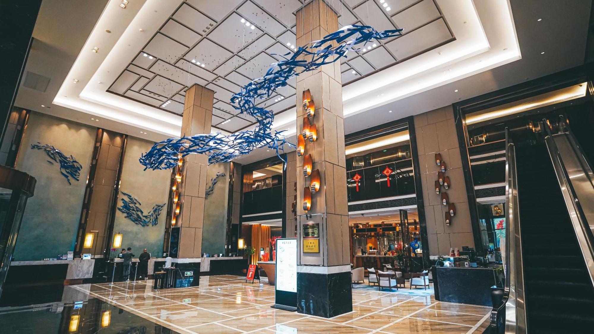 Doubletree By Hilton Ningbo Beilun Hotell Exteriör bild