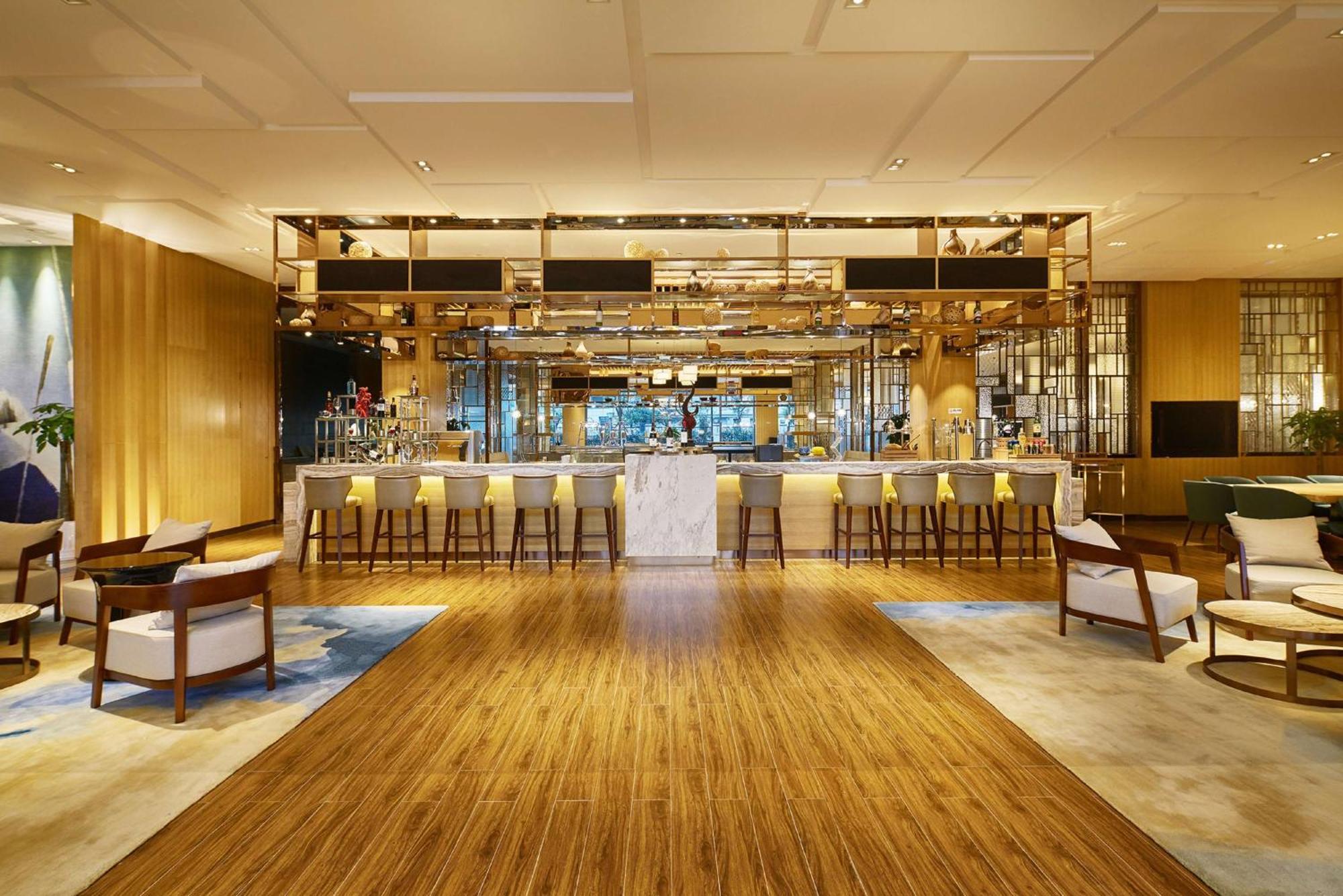 Doubletree By Hilton Ningbo Beilun Hotell Exteriör bild